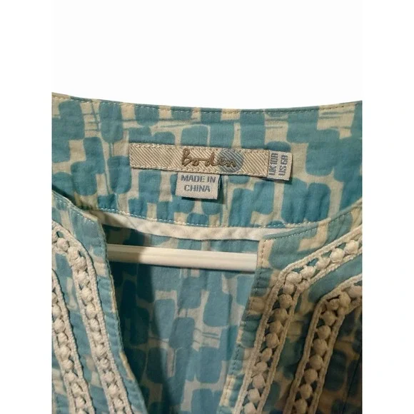 Boden Size 4 Blue Dress Tunic 3/4 Sleeves - Picture 3 of 6